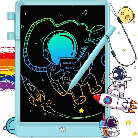 LCD Writing Tablet, Doodle Board Toys Gifts for 3-8 Year Old Girls Boys, 10 Inch - Picture 7 of 7